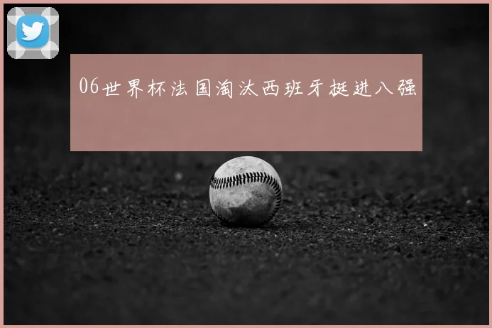 06世界杯法国淘汰西班牙挺进八强